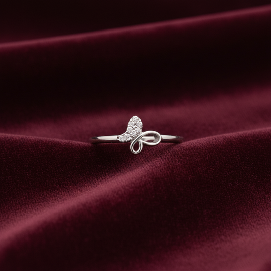 925 Silver Butterfly Ring