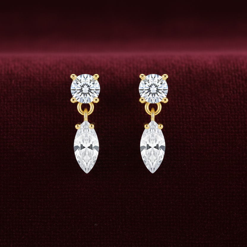 92.5 silver earrings 