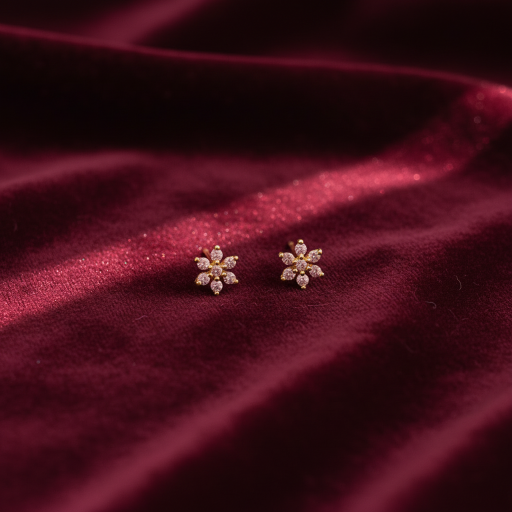 92.5 silver second studs earrings 