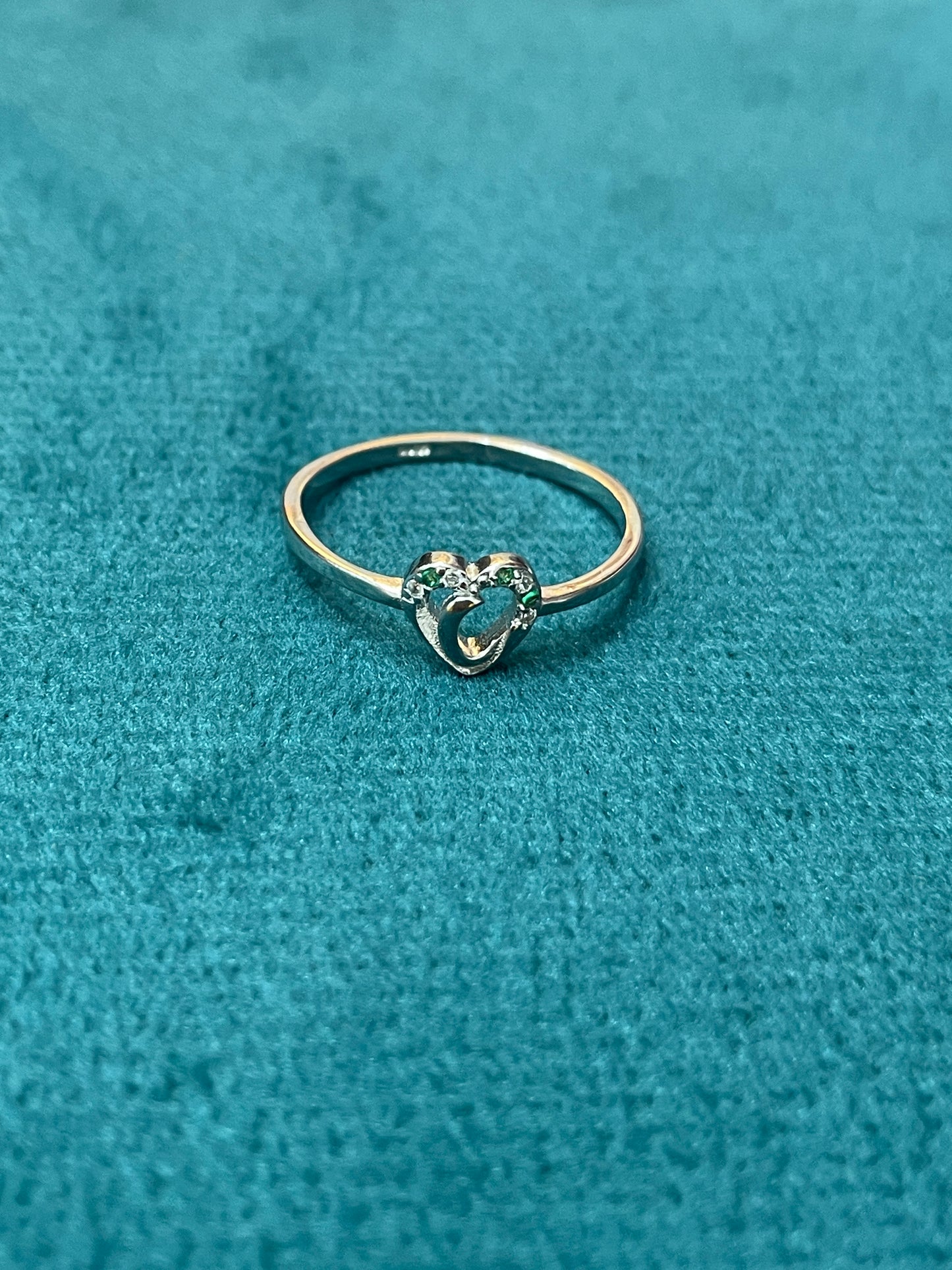 92.5 Silver Heart Ring for Women Size 15 | Stylish Elegant Love Design | Gift Jewellery