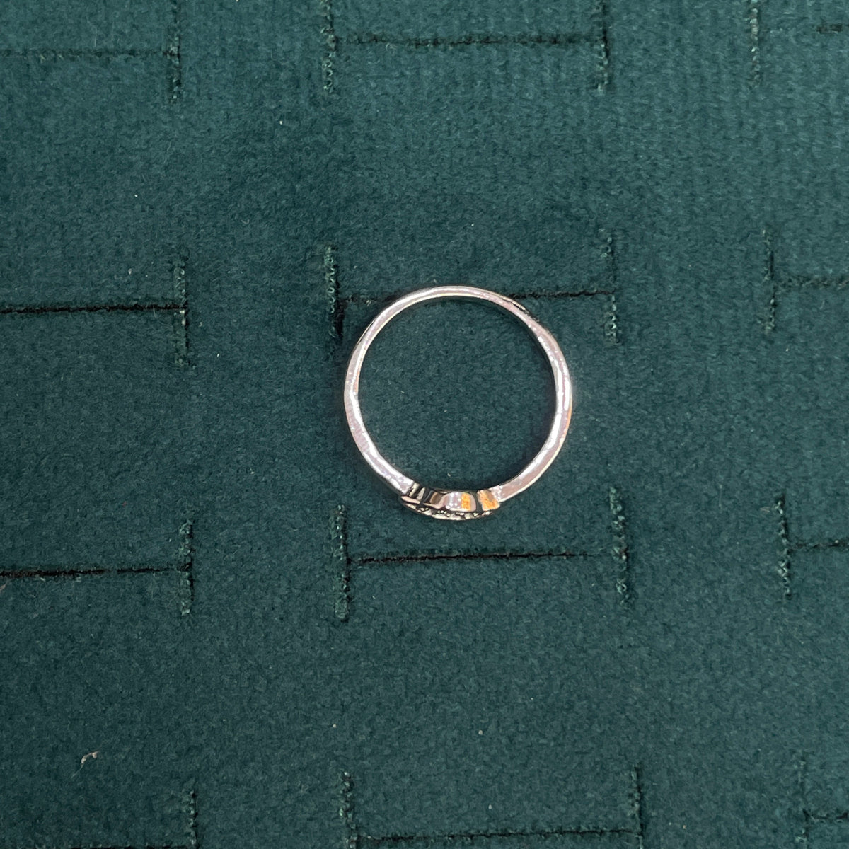 92.5 Sterling Silver Pave CZ Saturn Planet Finger Ring for Women