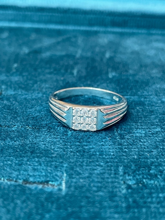 92.5 Silver Men’s Ring Size 24 | Stylish Premium Finish | Elegant Jewellery