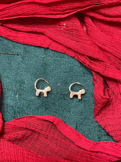 92.5 Silver Animal Design Earrings for Women | Stylish Cute Motif | Trendy Fashion Jewellery