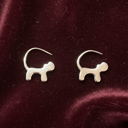 92.5 Silver Animal Design Earrings for Women | Stylish Cute Motif | Trendy Fashion Jewellery