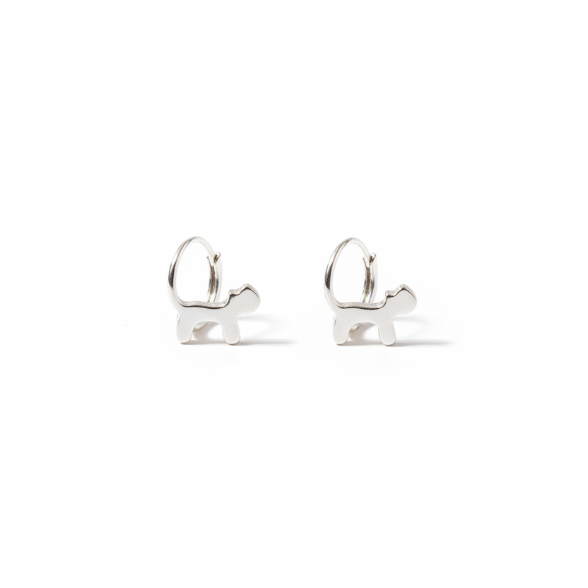 92.5 Silver Animal Design Earrings for Women | Stylish Cute Motif | Trendy Fashion Jewellery