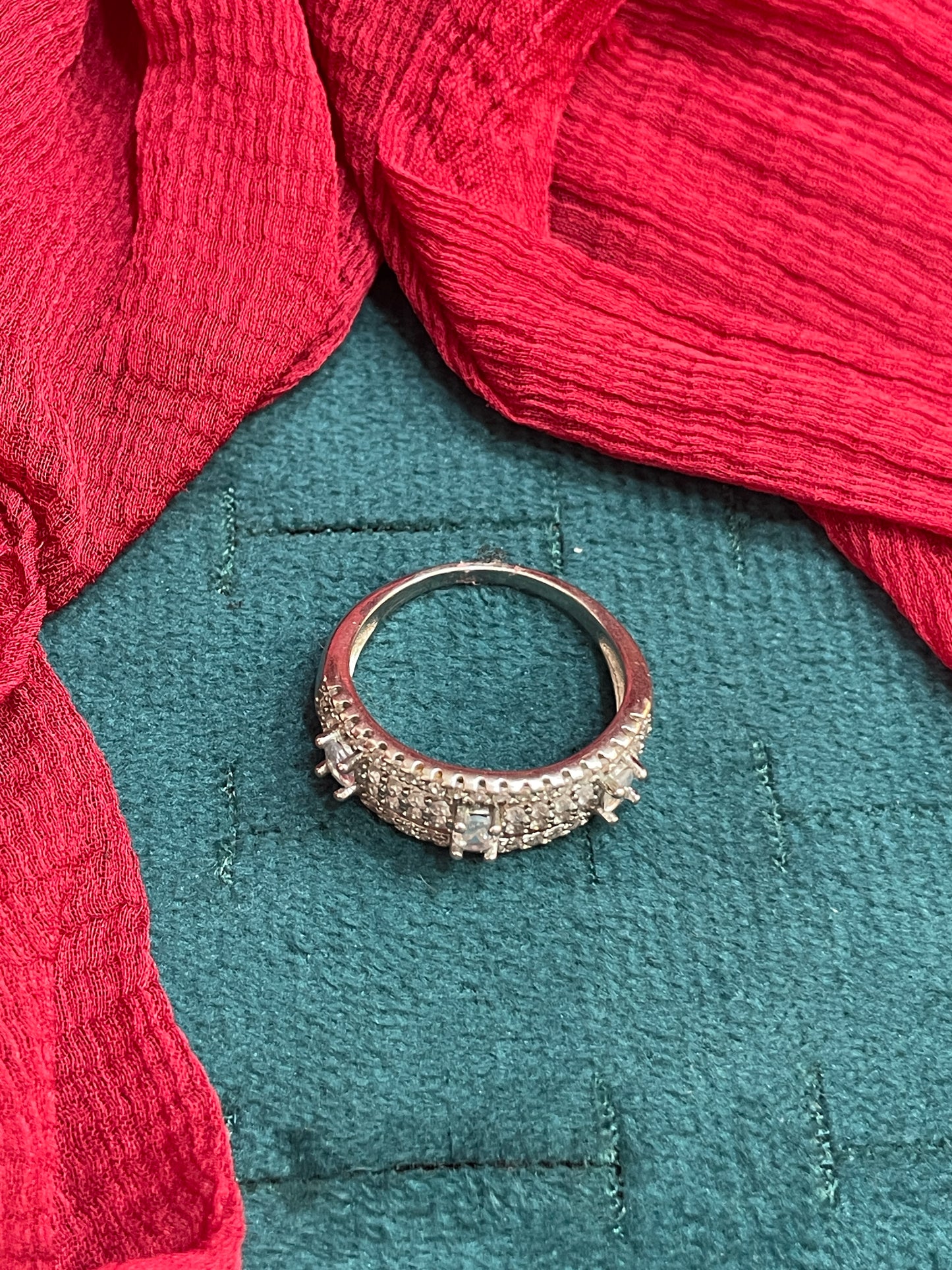 92.5 Silver Stylish Classy Ring for Women Size 17 | Elegant Premium Design | Modern Jewellery