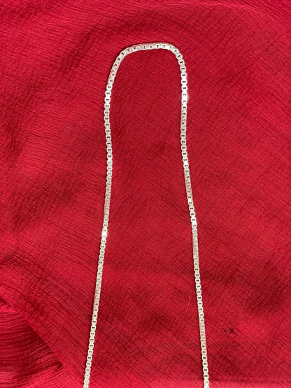 92.5 silver stylish chain 20 inches