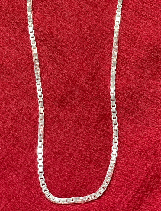 92.5 silver stylish chain 20 inches
