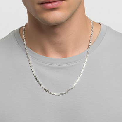92.5 silver stylish chain 20 inches