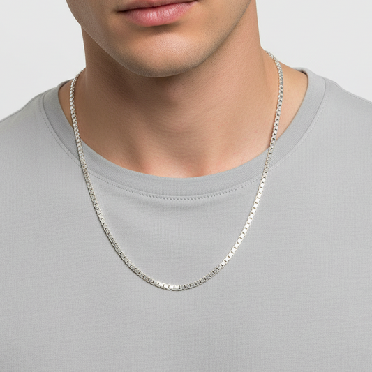 92.5 silver stylish chain 20 inches