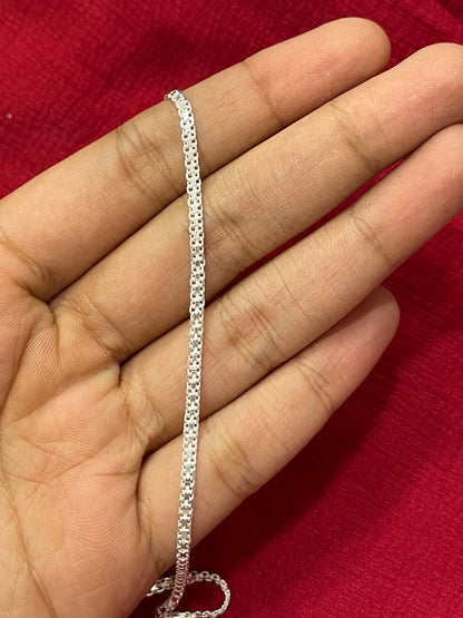 92.5 silver classy men’s chain 20 inches