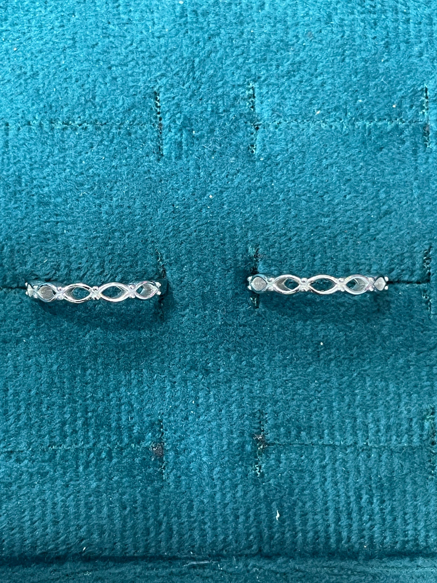 92.5 Silver Toe Rings | Stylish Minimal Finish | Elegant Foot Jewellery
