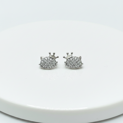 92.5 Silver Cat Earrings for Women | Cute Animal Design | Stylish Jewellery