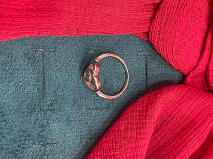 92.5 Silver Heart Ring for Women Size 12 | Stylish Romantic Design | Elegant Gift Jewellery