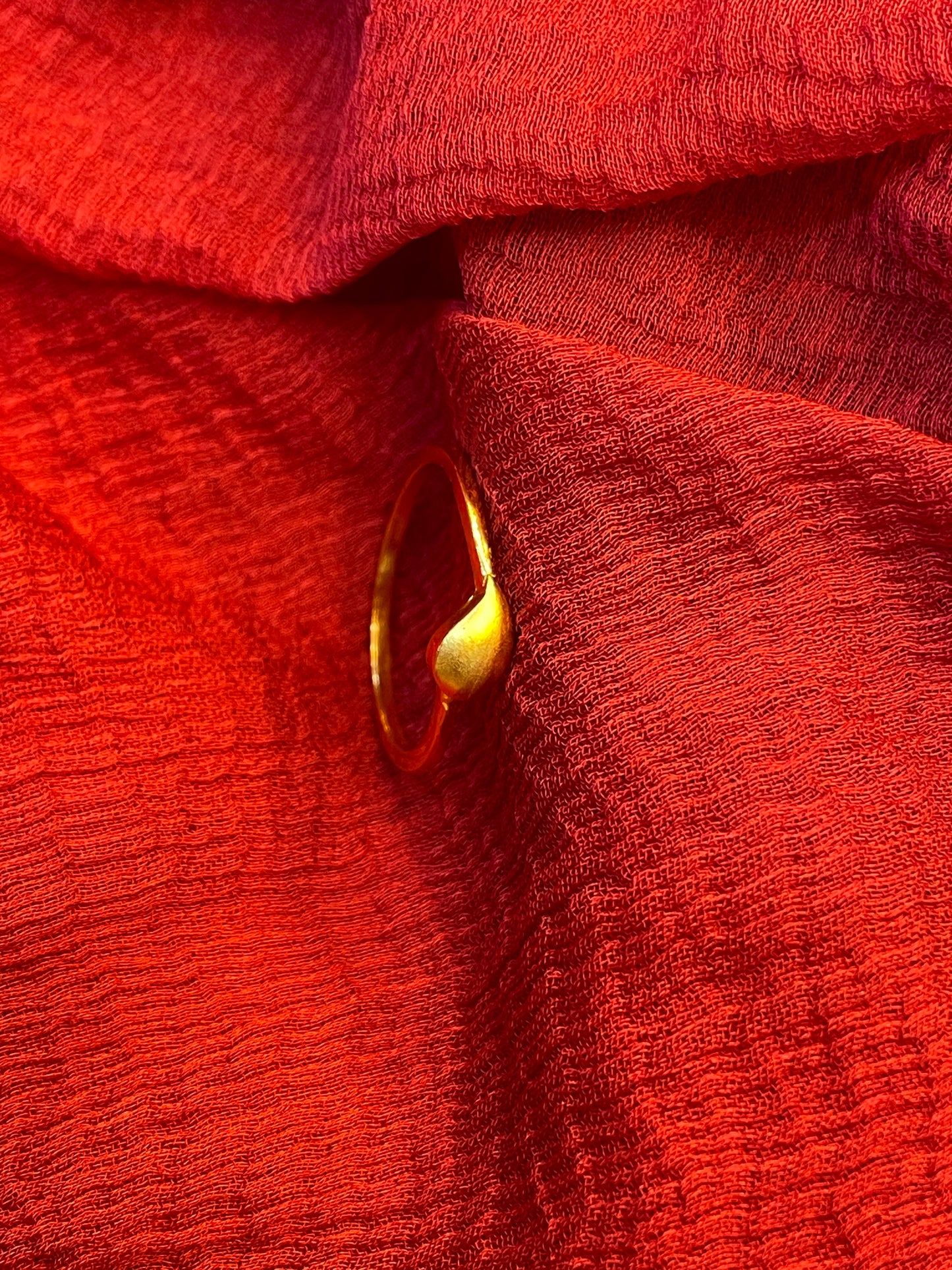 Gold Plated Silver Minimal Ring