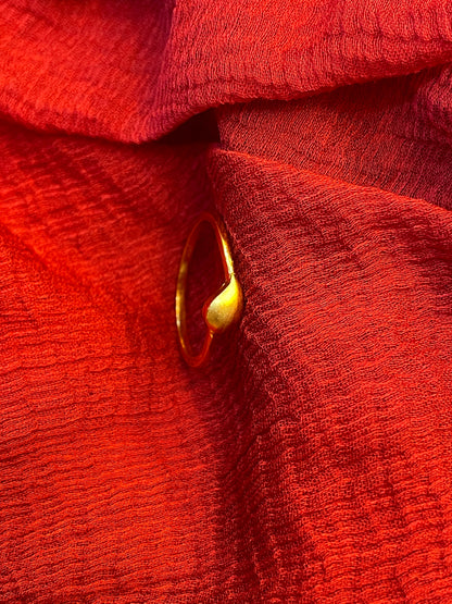 Gold Plated Silver Minimal Ring