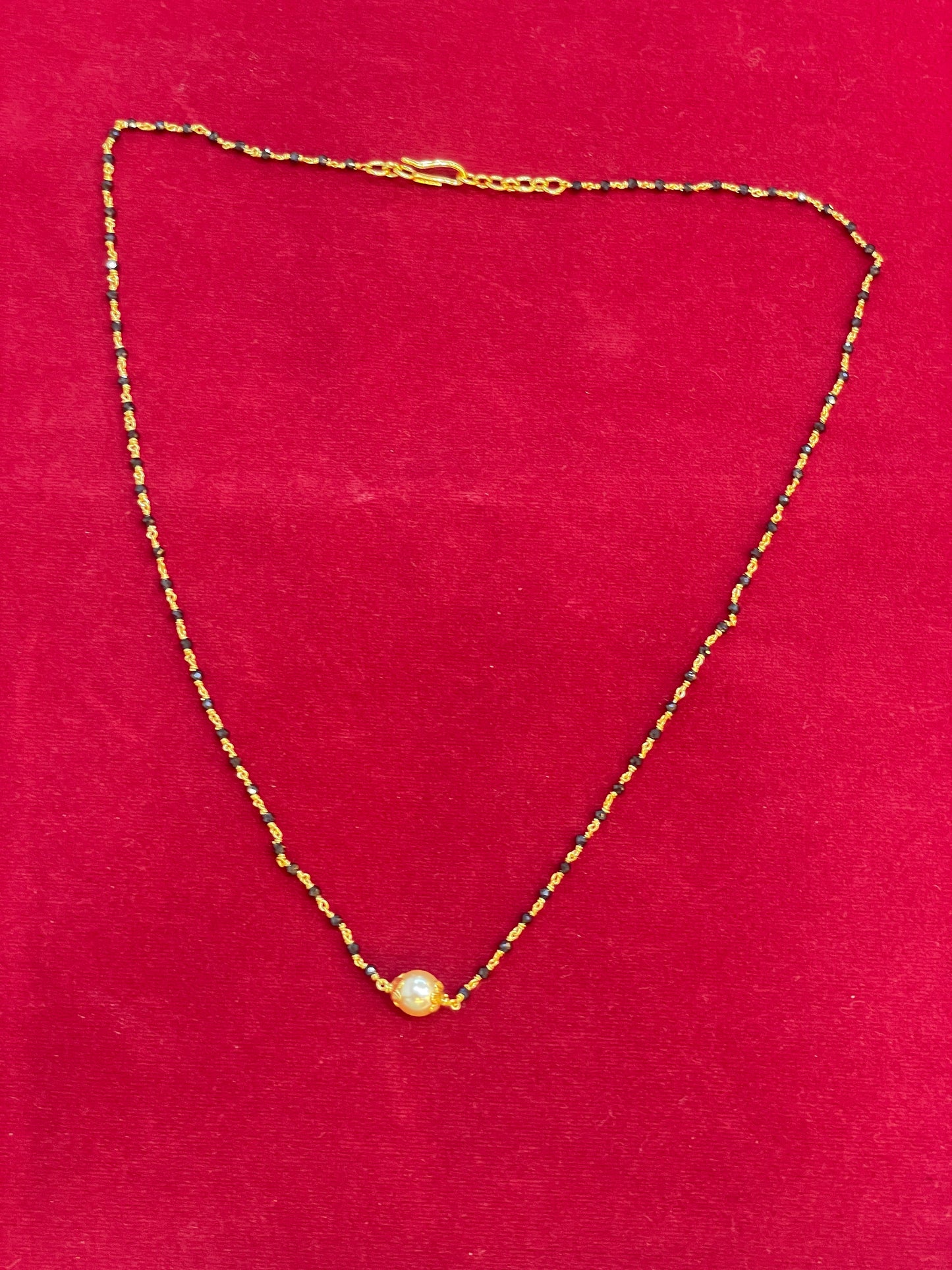 925 Silver Gold Plated Black Diamond Chain for Women