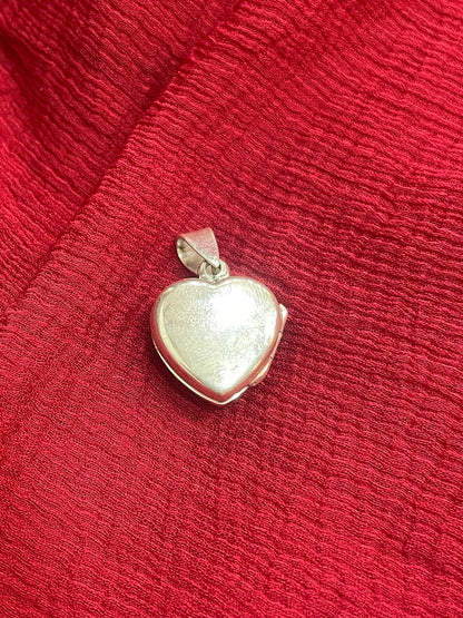 92.5 Silver Red Heart Pendant for Women | Cute Romantic Design | Elegant Jewellery