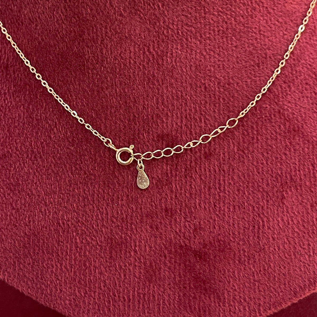 92.5 Silver Rose Gold Plated Pave CZ Round Disc Pendant Necklace for Women