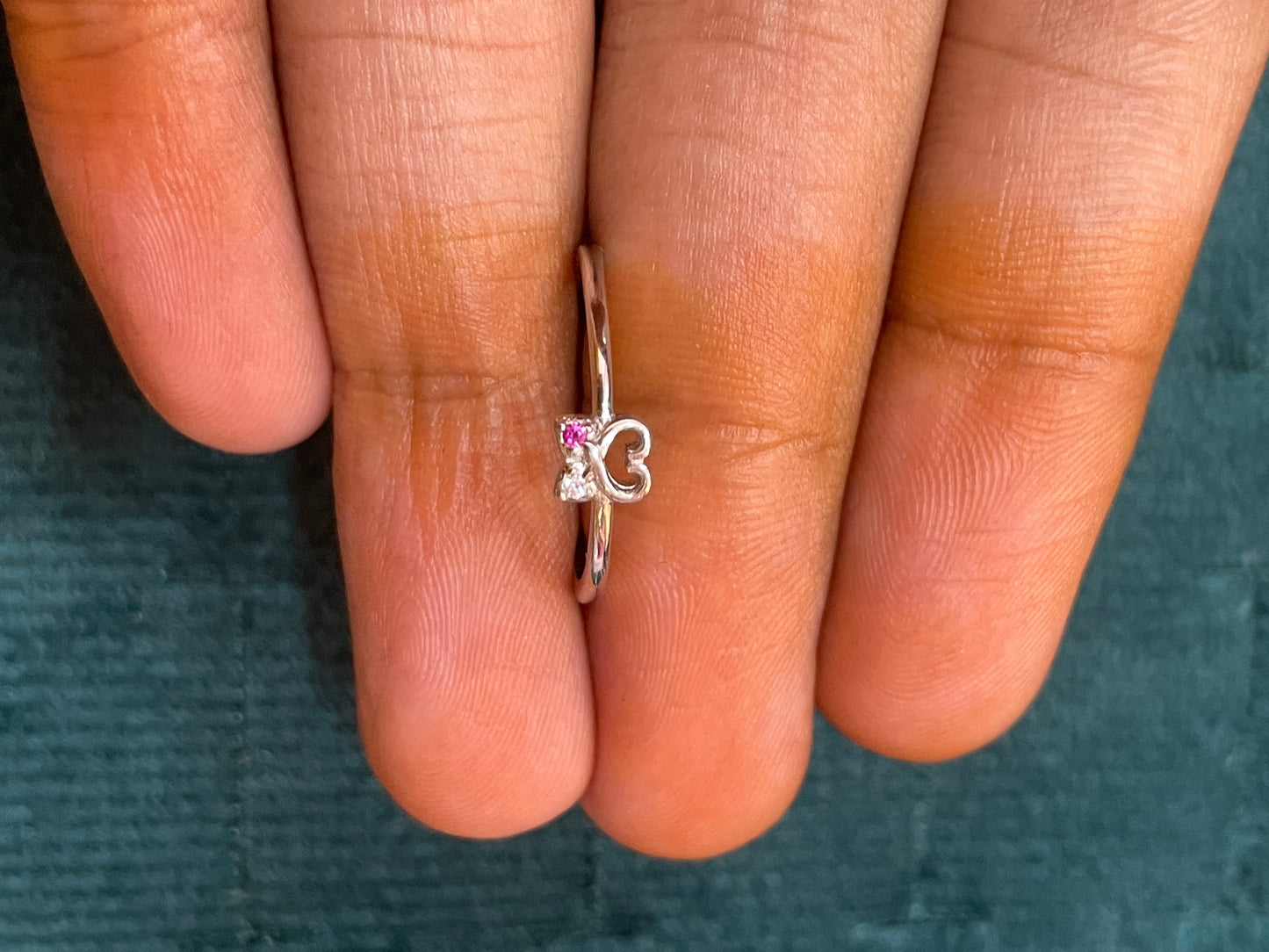 92.5 Silver Ring for Women Size 8 | Stylish Elegant Finish | Fashion Jewellery