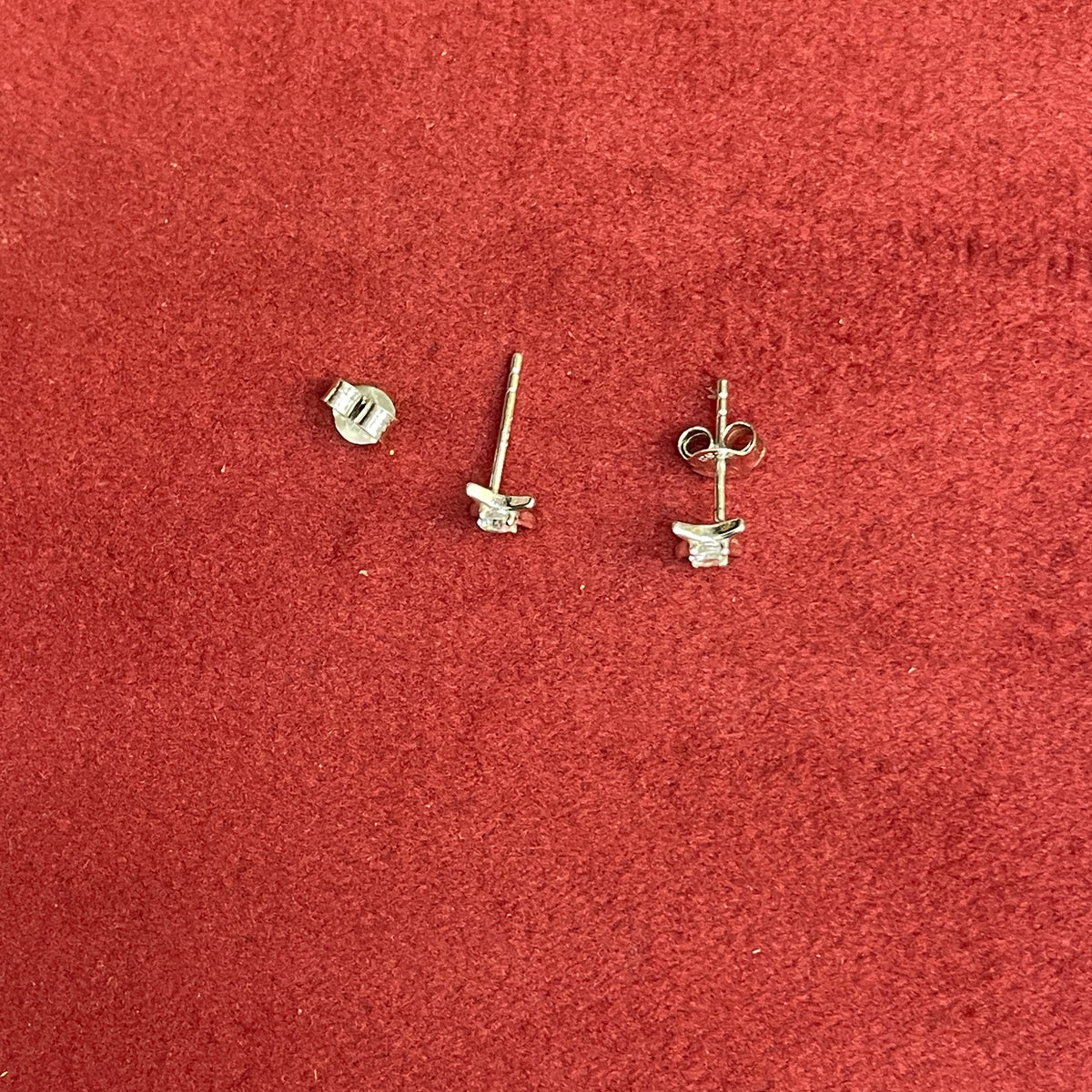 92.5 Silver Minimal Plain Studs | Simple Elegant Design | Jewellery pair