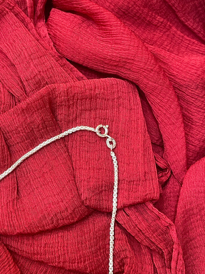 92.5 Silver Men’s Chain 20 Inches | Stylish Bold Link Design | Elegant Fashion Jewellery