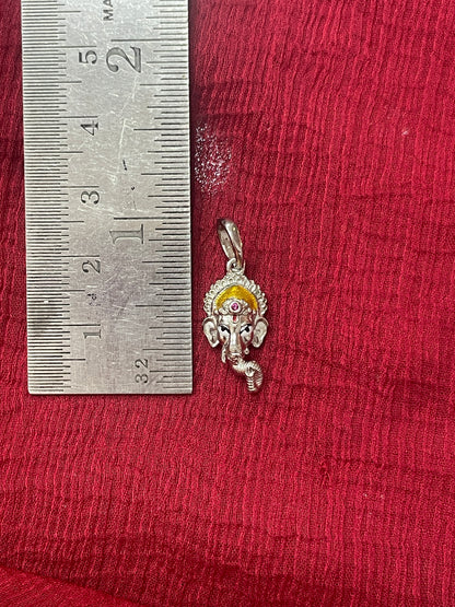92.5 silver Vinayaka pendant