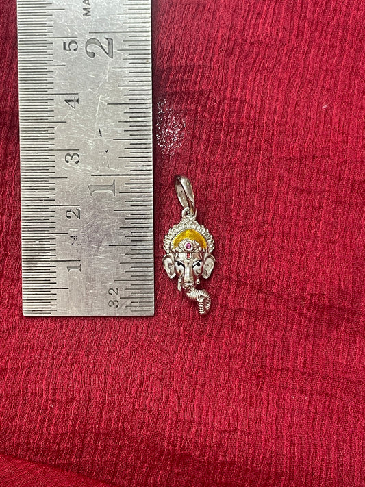92.5 silver Vinayaka pendant