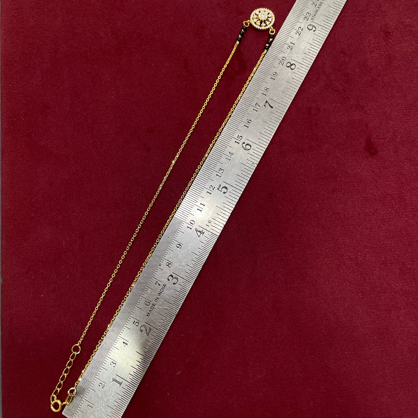 925 Silver Gold-Plated Mangalsutra for Women