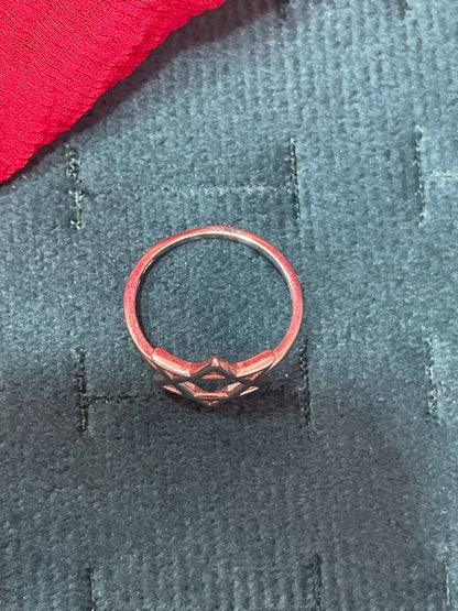 92.5 Silver Star Ring for Women Size 9 | Stylish Cosmic Design | Elegant Fashion Jewellery