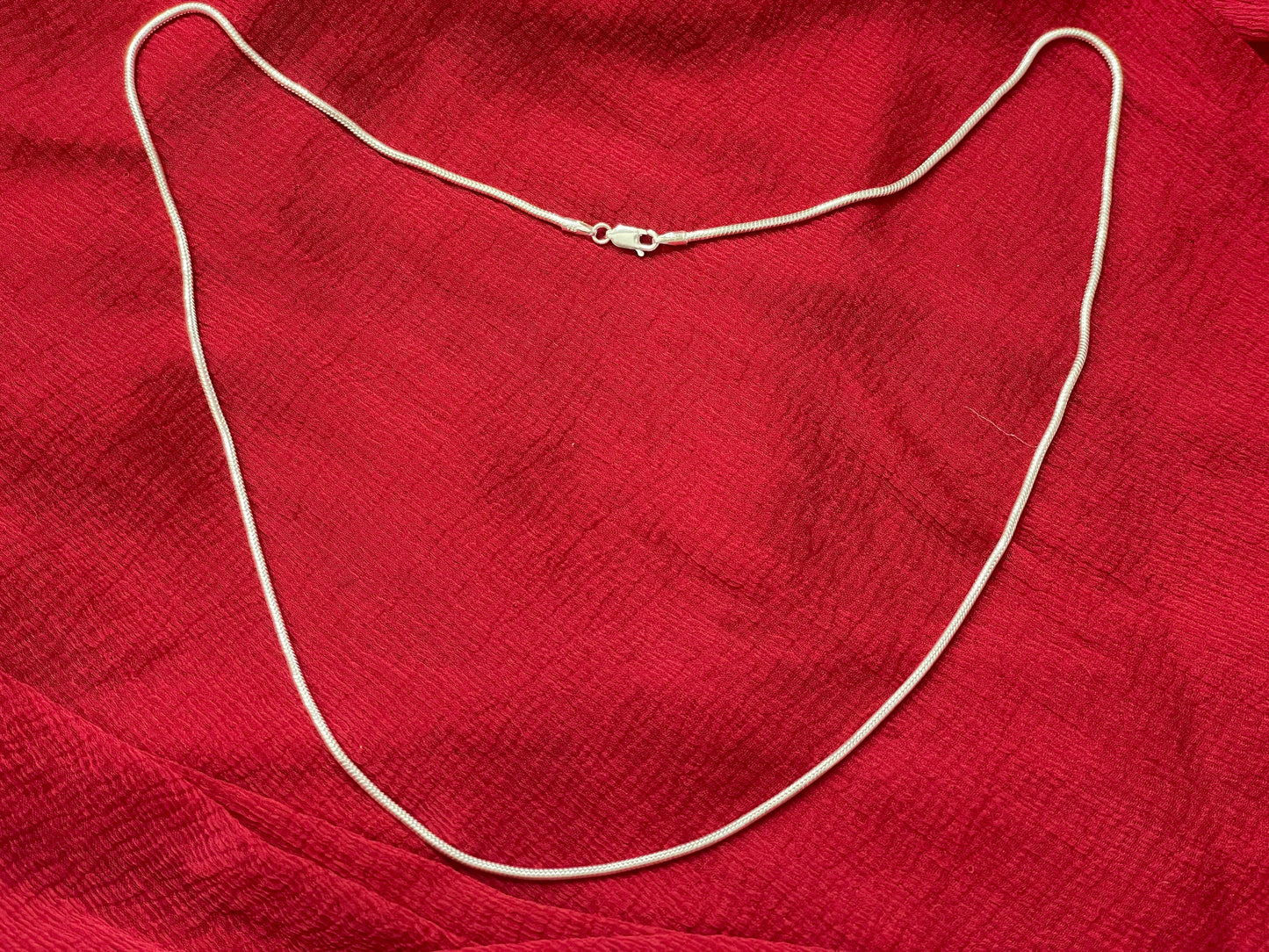 92.5 silver stylish men’s chain 24 inches