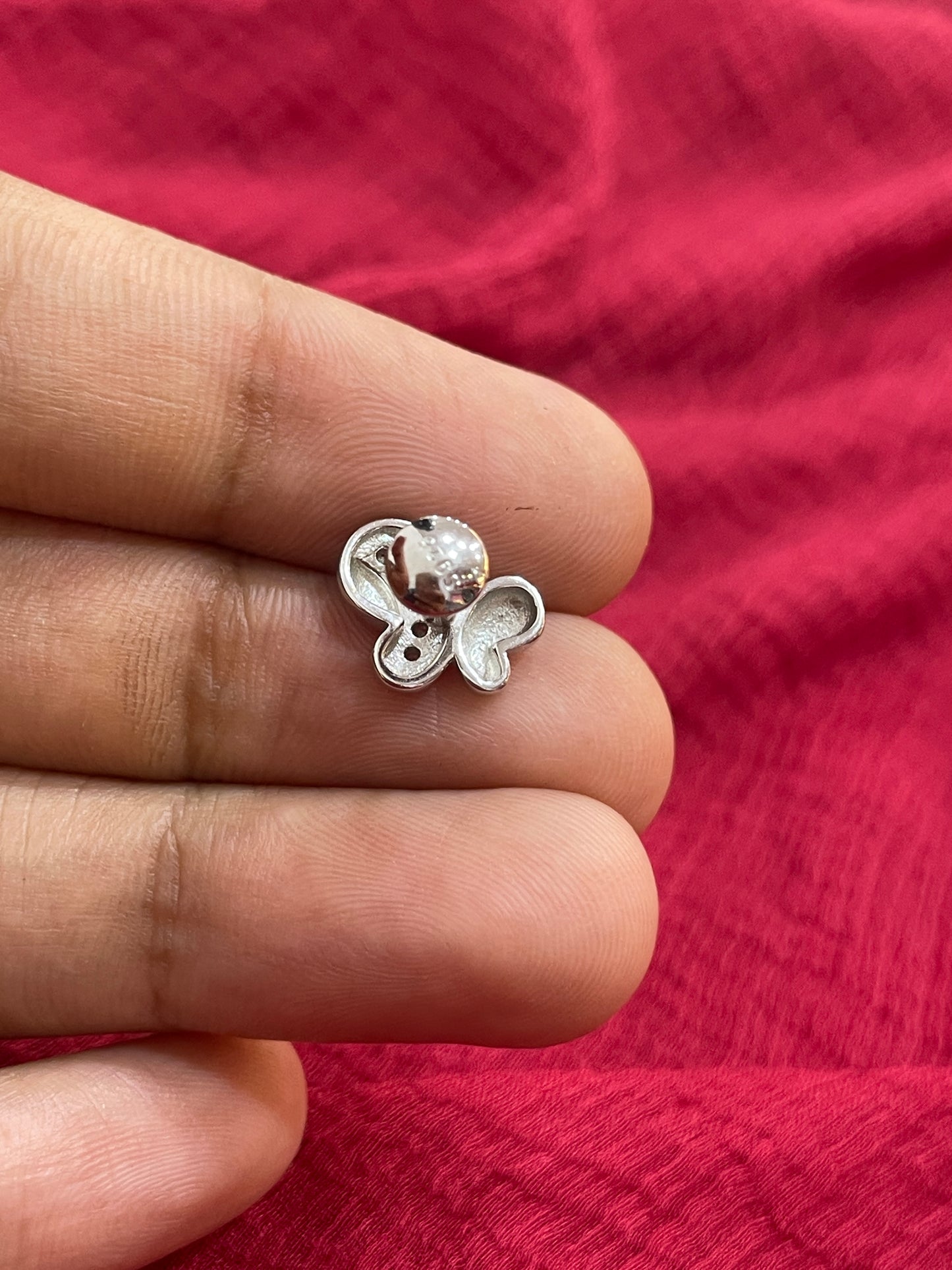 92.5 Silver Elegant Simple Earrings for Women | Stylish Minimal Design | Everyday Wear Jewellery