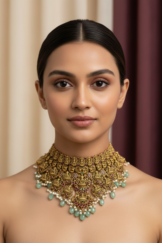 92.5 Silver Gold Plated Temple Jewellery for Women | Traditional Divine Designs | Festive & Bridal Collection