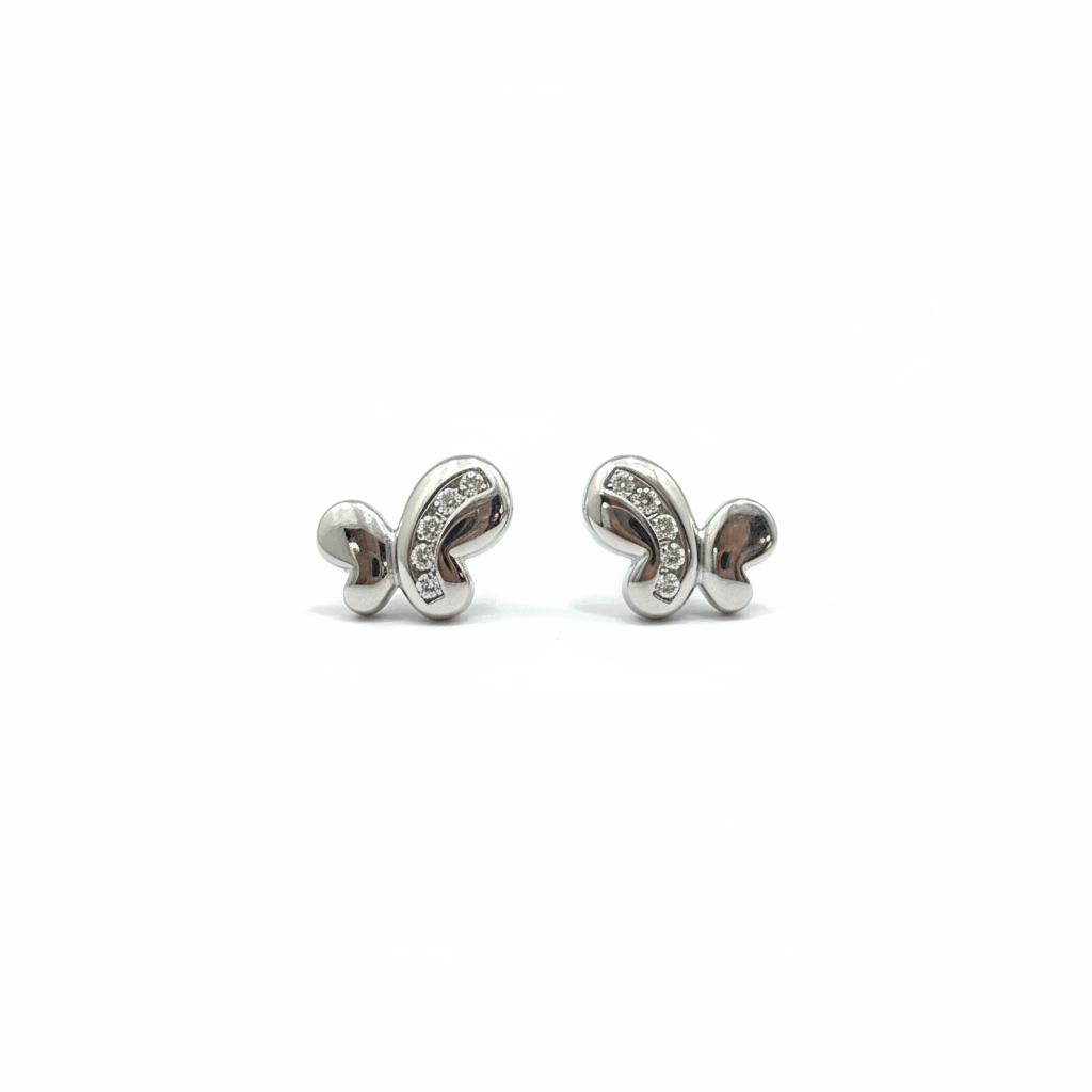 92.5 Silver Elegant Simple Earrings for Women | Stylish Minimal Design | Everyday Wear Jewellery