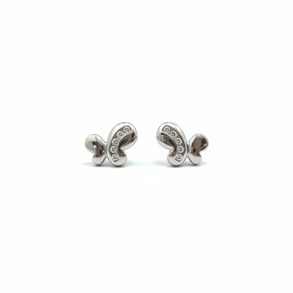 92.5 Silver Elegant Simple Earrings for Women | Stylish Minimal Design | Everyday Wear Jewellery