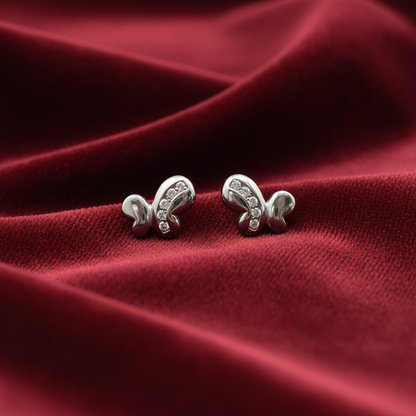 92.5 Silver Elegant Simple Earrings for Women | Stylish Minimal Design | Everyday Wear Jewellery