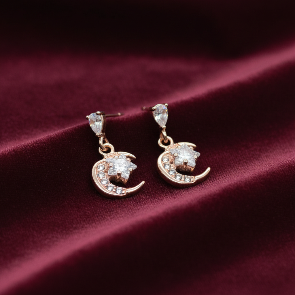 92.5 silver second studs earrings 