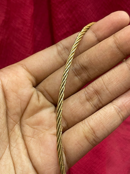92.5 Silver Gold Plated Classy Chain for Women | Elegant Minimal Design | Stylish Jewellery
