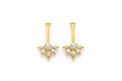 92.5 Silver Nakshi Bugadi | Traditional Temple Design | Elegant Jewellery