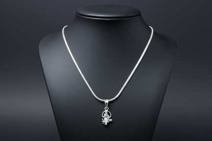 92.5 Silver Kartikeya Pendant for Men & Women | Subramanya Swamy Sacred Motif | Temple Jewellery