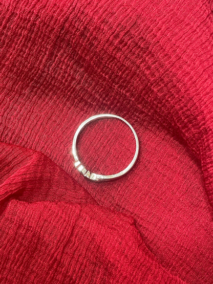 92.5 Silver Heart Ring for Women | Minimal Elegant Love Design