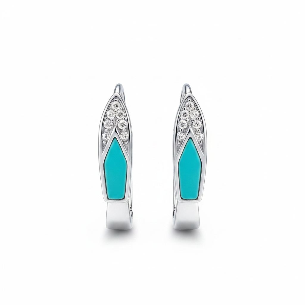 92.5 Silver Minimal Bali Earrings for Women | Elegant Hoop Style | Classic Jewellery pair