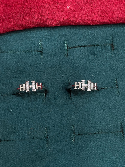 925 Silver Triple H Toe rings