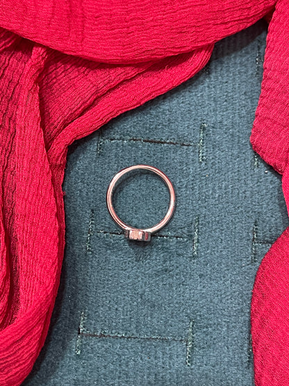 92.5 Silver Cute Kids Ring | Adjustable Baby Ring for Girls & Boys | Playful Design Jewellery