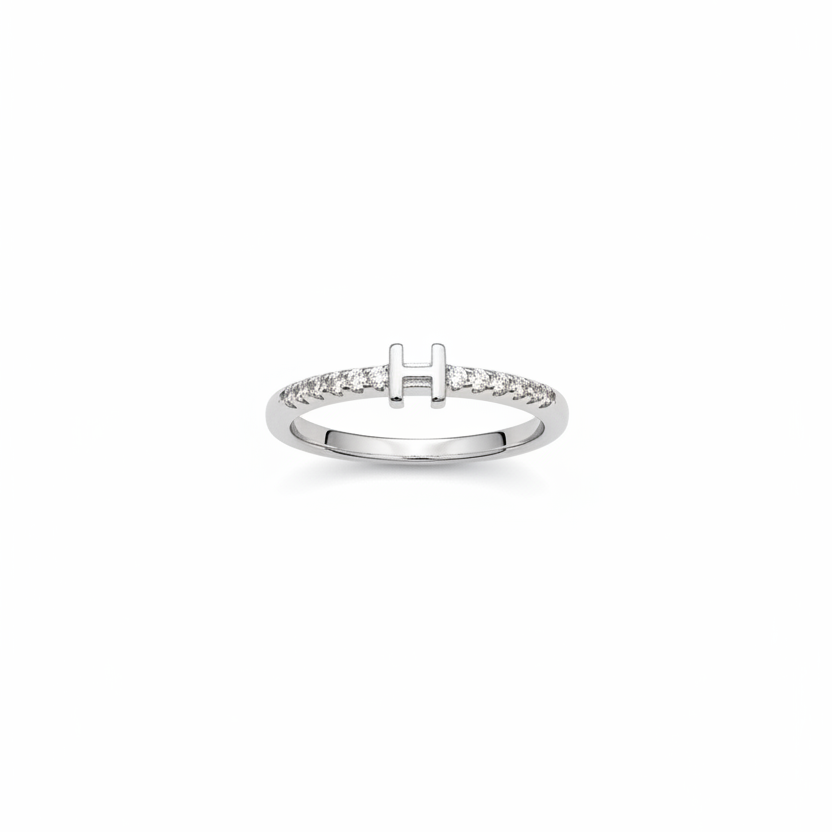 92.5 Silver Minimal Ring for Women Size 12 | Stylish Sleek Finish | Elegant Fashion Jewellery