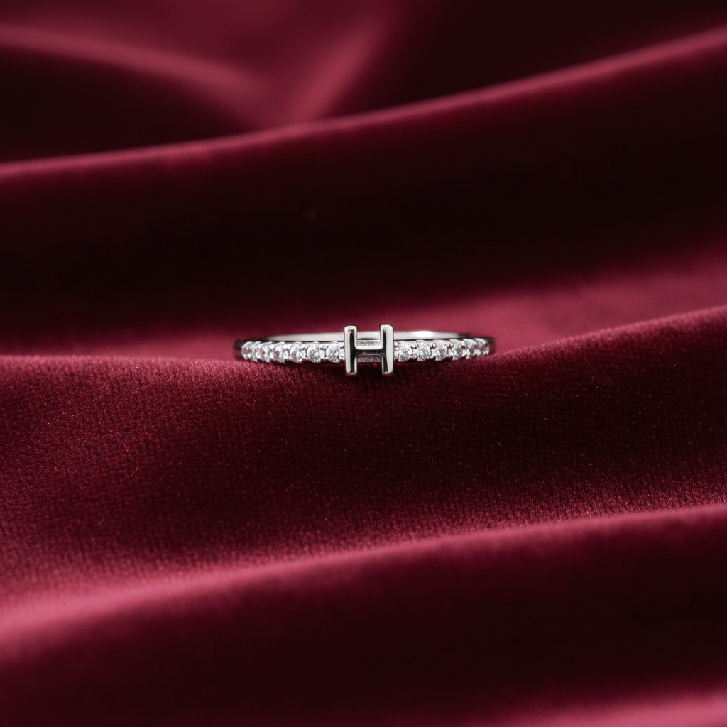 92.5 Silver Minimal Ring for Women Size 12 | Stylish Sleek Finish | Elegant Fashion Jewellery