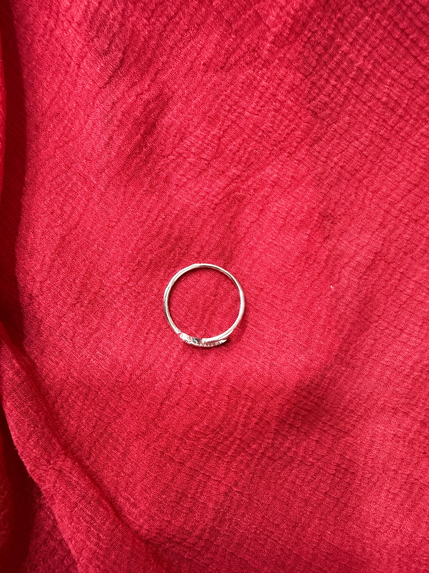 92.5 Silver Infinity Ring for Women