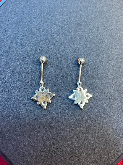 92.5 Silver Stylish Bugadi Pair for Women | Minimal Helix Earrings | Daily Wear Jewellery