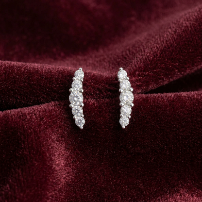 92.5 silver earrings 