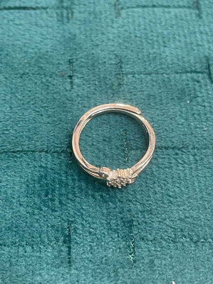 92.5 Silver Star Ring for Women Size 11 | Stylish Stellar Design | Elegant Fashion Jewellery